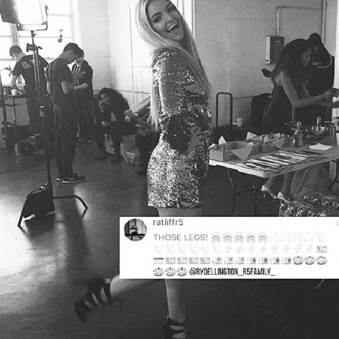 When Ellington comments on your legs. 😂