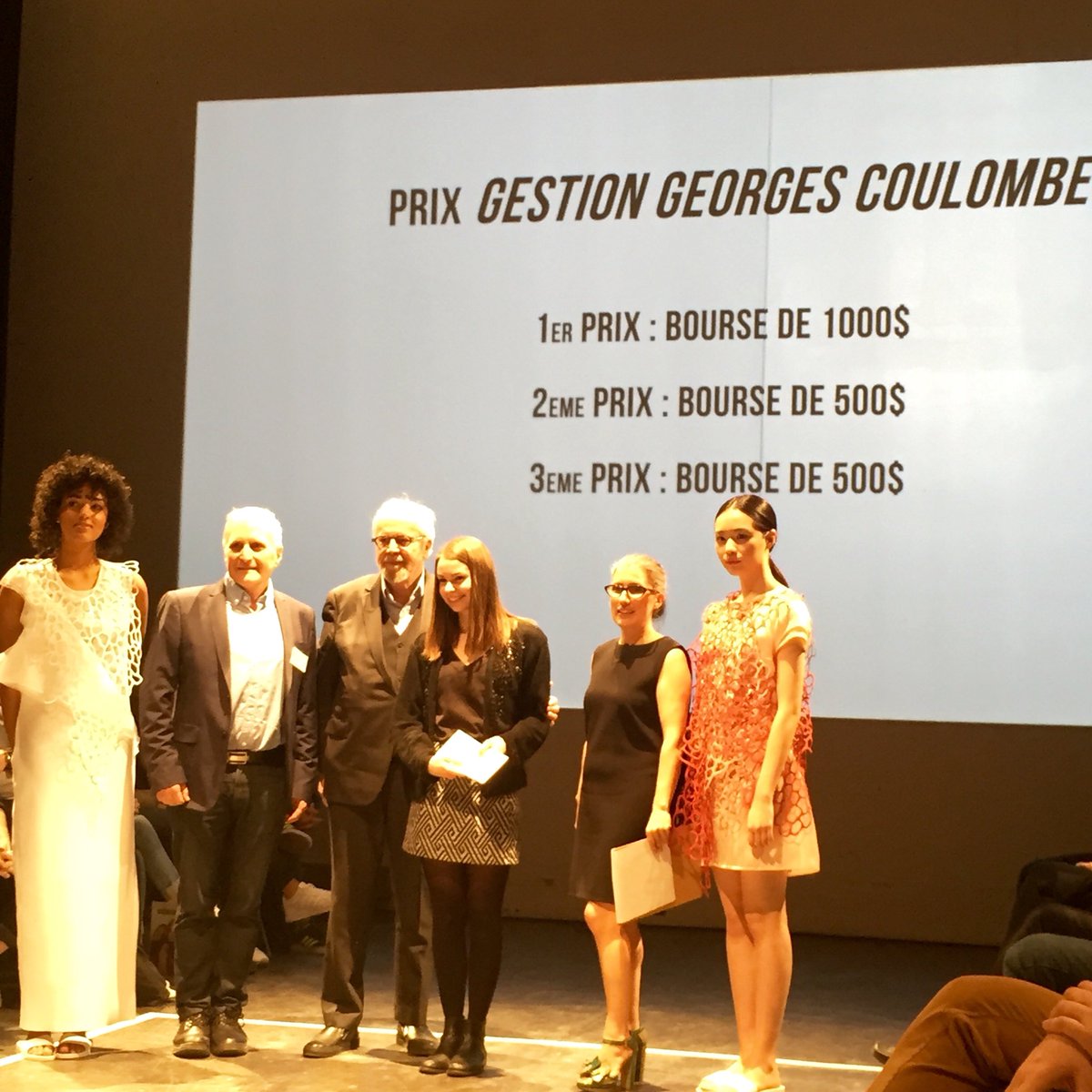 esg_uqam's tweet photo. Félicitations aux récipiendaires des différents prix du projet de fin d'études de l'#esmesg! #ESGmode @DynamiteStyle https://t.co/UD5kP5JuT4