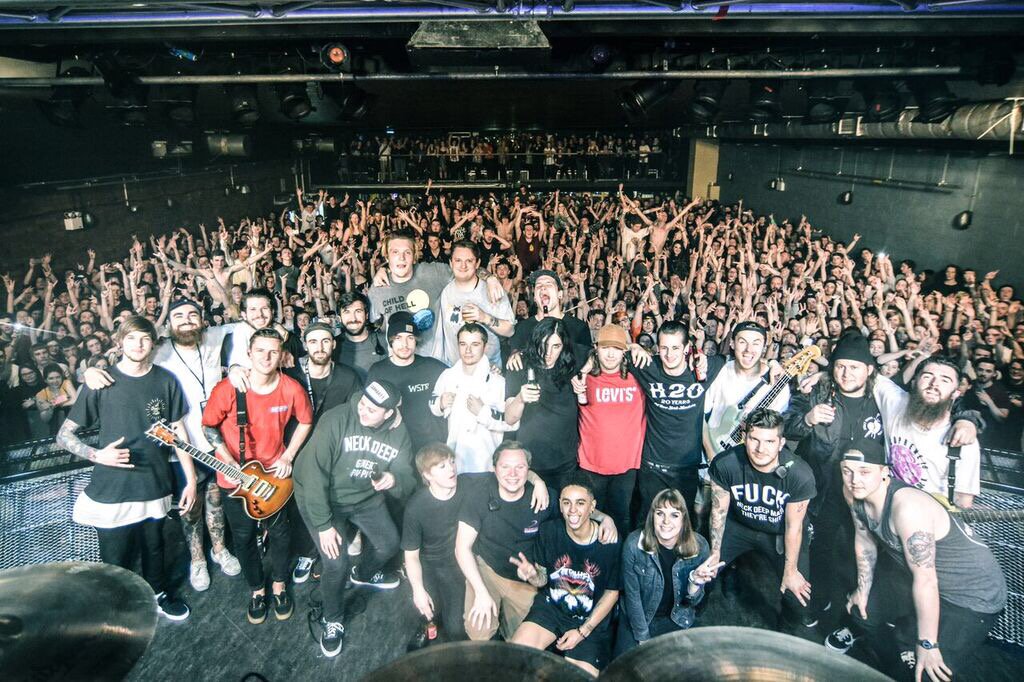 NeckDeepUK's tweet image. That's it. World tour = done. Thank you to every single one of you who made it to a show and made this possible ❤️