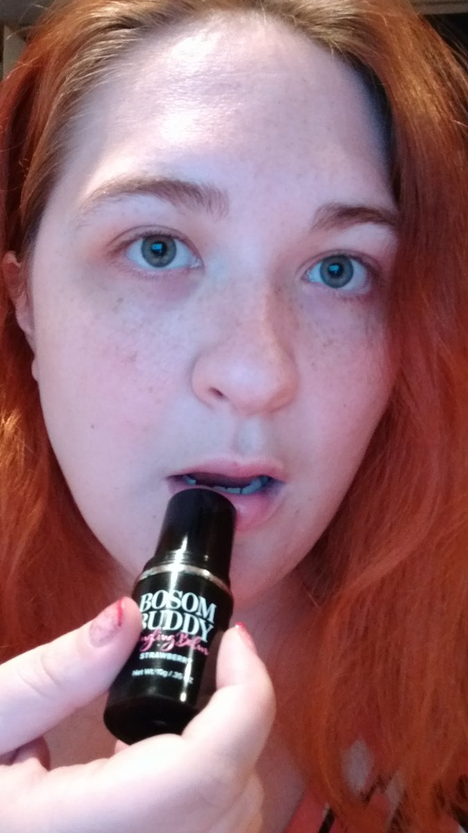 Pure_Romance_MT's tweet photo. I love my #PureRomance #BosomBuddy lip balm. :) https://t.co/8qIzqEQUq0