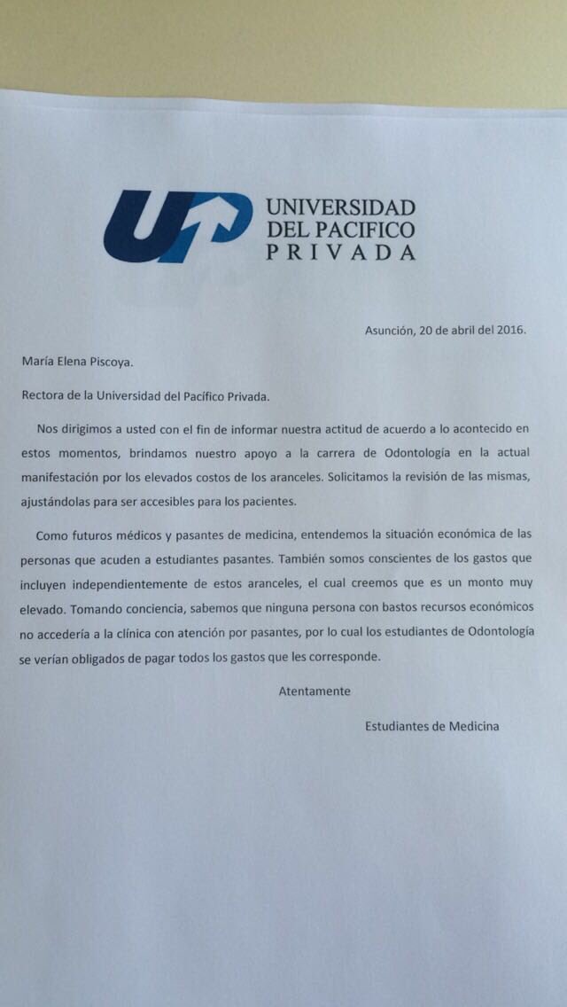 e_odontoup's tweet photo. Cordial y sinceramente agradecidos con los estudiantes de Medicina de la UP por su apoyo @socemup @Alumnos_UP https://t.co/eDiK42uBHt