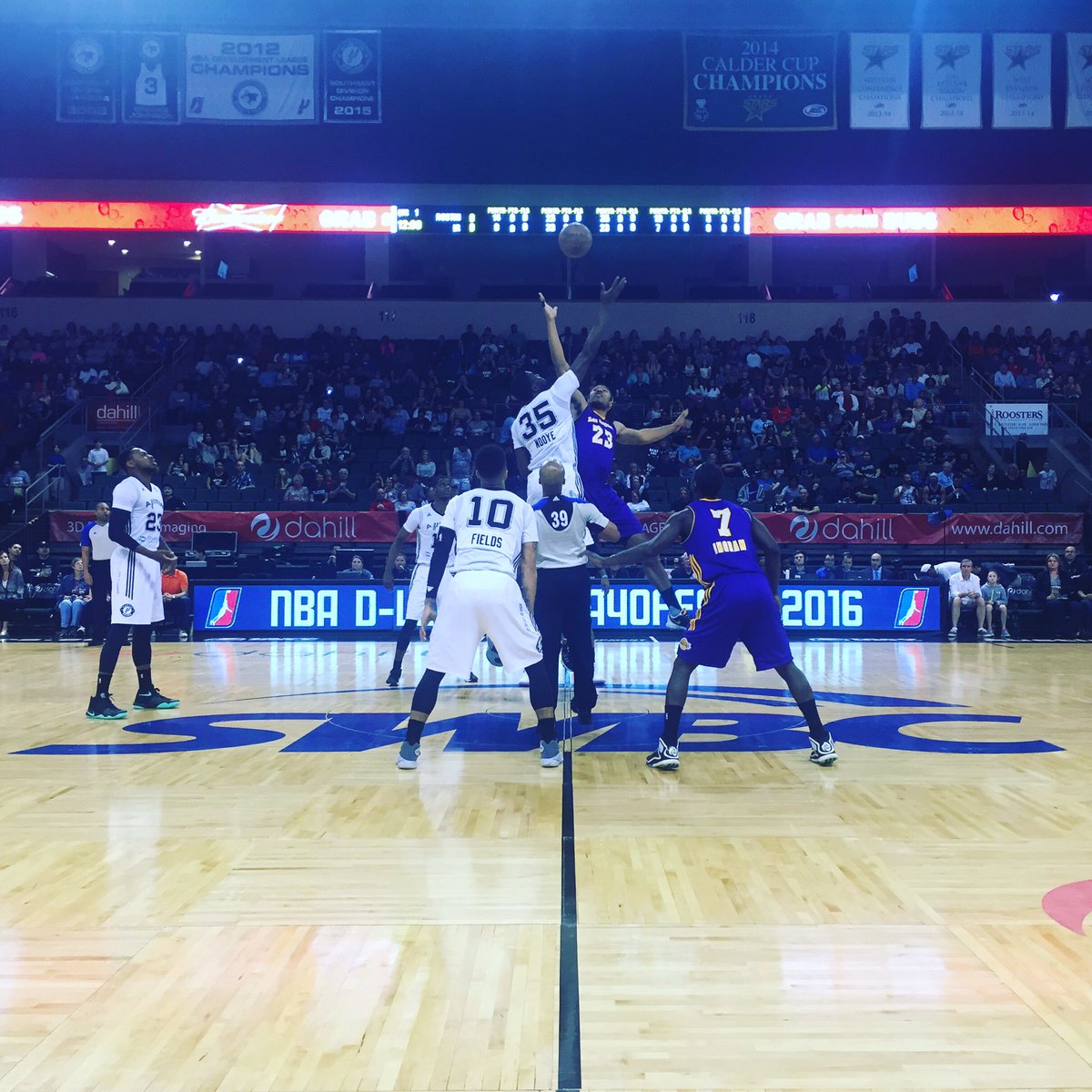 austin_spurs's tweet photo. GAME TIME. Catch the Western Conference Championship LIVE on @ESPNU. #winorgohome https://t.co/Ybvj25Y7QP