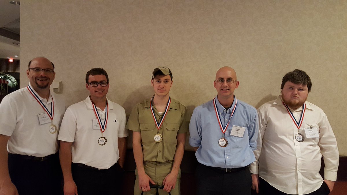 LinkJeffery's tweet photo. Place winners in post-secondary competition from CCC&TI! @cccti @SkillsUSAnc #SLSC2016 https://t.co/4IeLAJzhrl