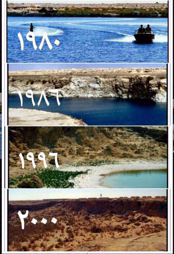 مقارونة لعيون اﻷفلاج كيف كانت سابقا وما ألت إليه لاحقا