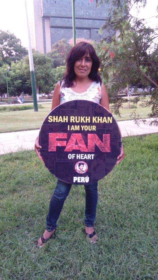 SRKCHENNAIFC's tweet photo. Here's Our @SRK_FC_Peru team warming up for their #FANDayInPeru. Ready Steady Po for the Premiere of #FAN in #Peru. https://t.co/AQWsJ6S4AA