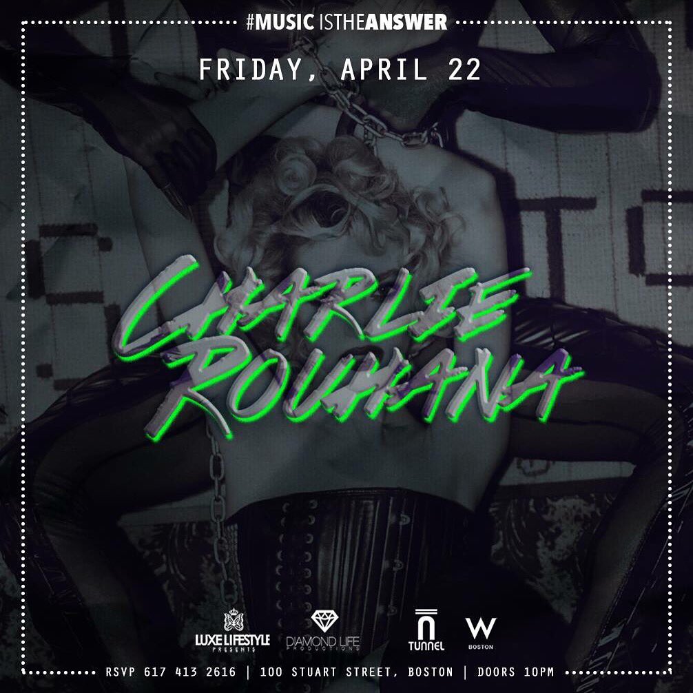 DiamondLifeProd's tweet photo. Friday is around the corner. Join us @TunnelBoston music by @CharlieRouhana Txt 6179718182 for list/table #Boston https://t.co/r79Ke7EbN4