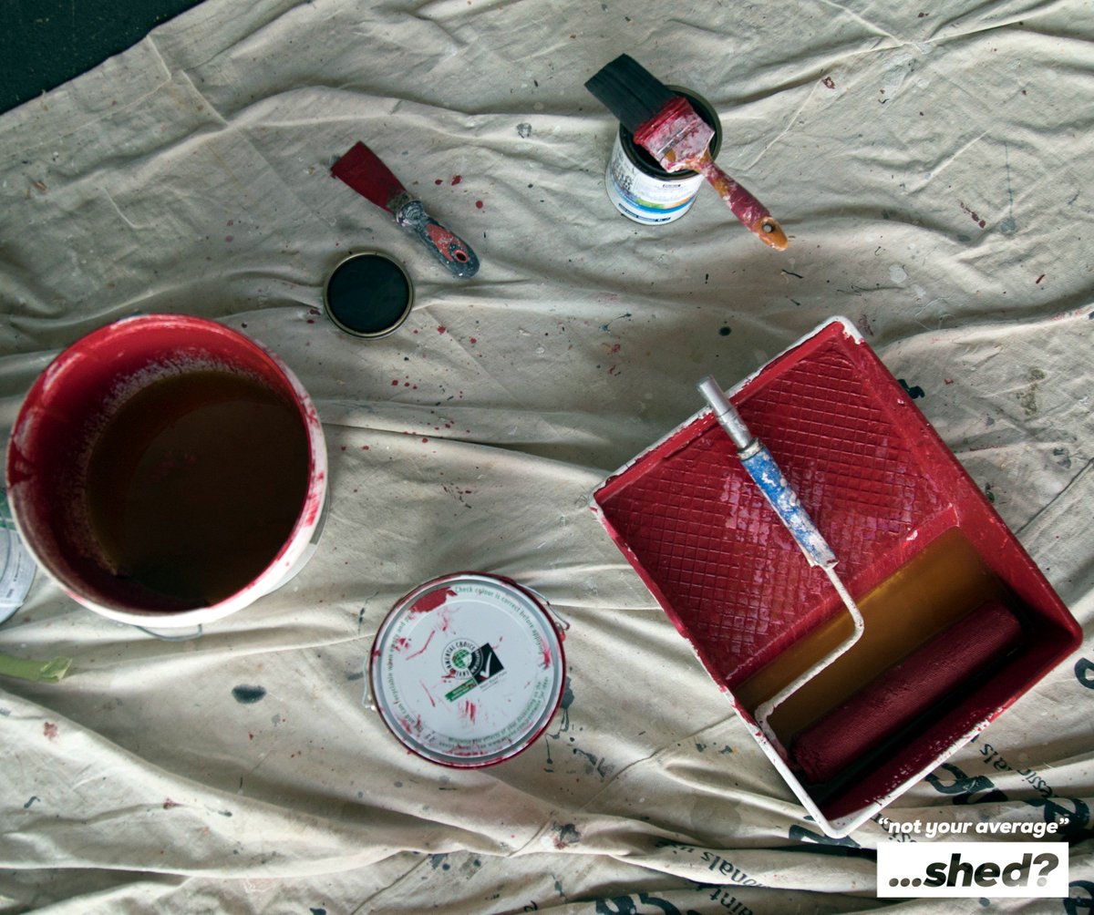 BCITO's tweet photo. Tools of the trade. #Painter #Decorator #NotYourAverage #Shed #BCITOApprentice #FlatLay https://t.co/CHYKKPaA8h