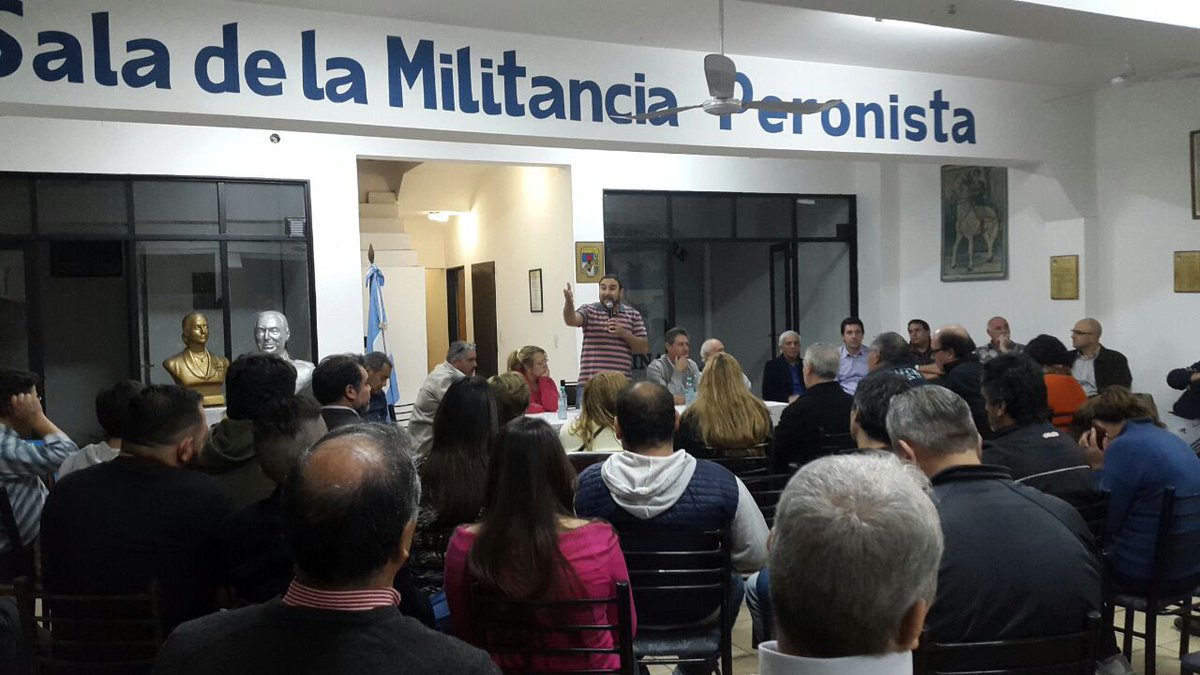 EmilioACaram's tweet photo. Reunión y charla debate en PJ Godoy Cruz con @omarchafifelix gracias a toda la militancia por la participación https://t.co/AKHY747NQQ