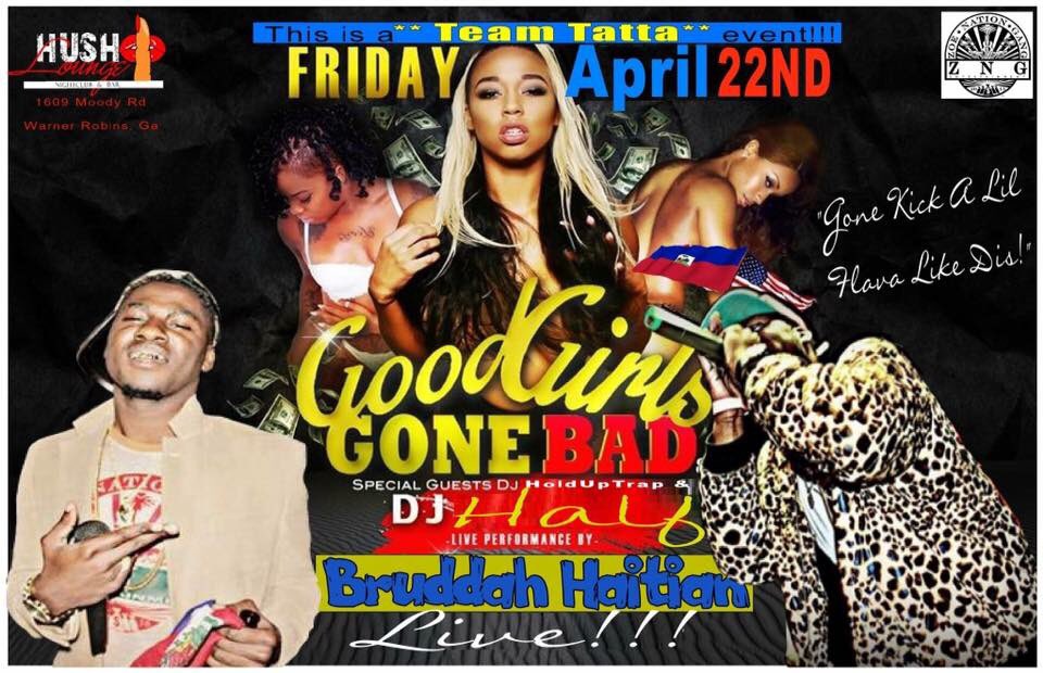 _TeionaJ's tweet photo. Weekend line up, go fuck w my ppl @Team_TATTA this Friday at Hush Lounge in WR &amp; #IAmWigFallPromo in Cochran #MGSU‼️ https://t.co/MYpQuG0TEn