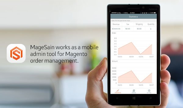 Sain3Tech's tweet image. [#AWS #instance] #MageSain  as a mobile admin tool for Magento order management.  aws.amazon.com/marketplace/pp…
