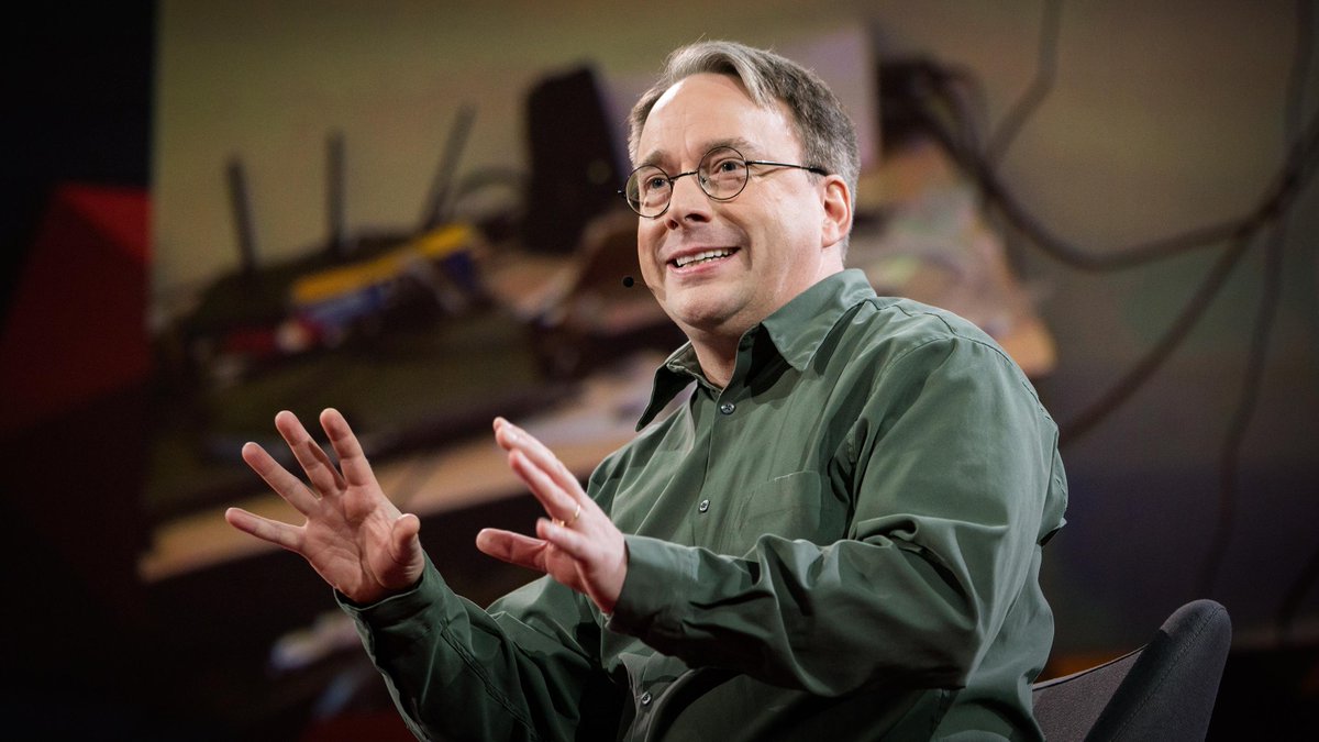 TEDTalks's tweet image. The mind behind Linux: t.ted.com/iRy5fNw