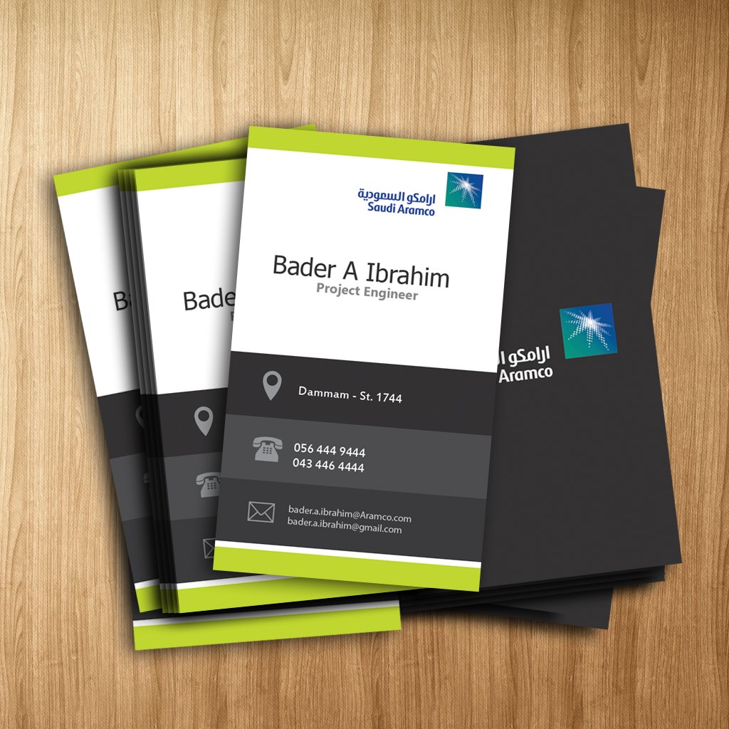 GrafexDesign's tweet image. من اعمالي في تصميم البزنس كارد