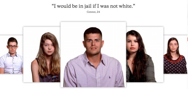 blackvoices's tweet photo. This is what white millennials have to say about being white https://t.co/ZOoBW2eBKd https://t.co/hb9rhIipJK
