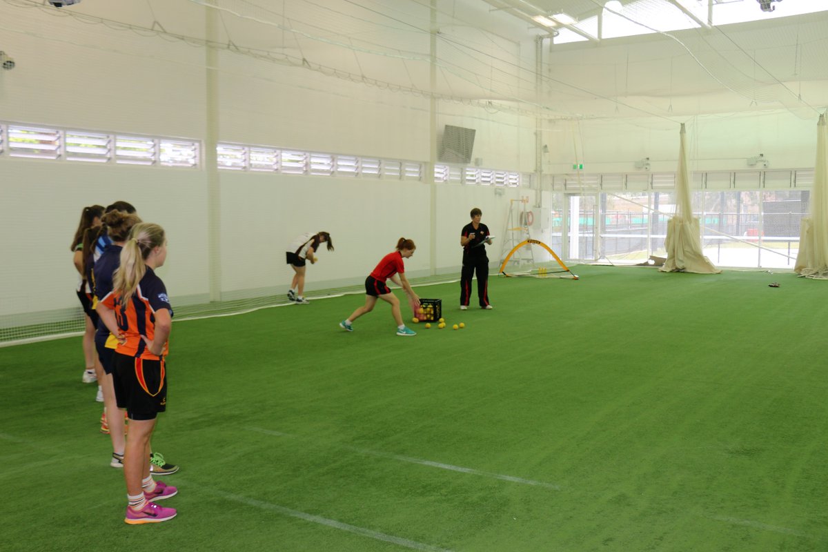 SACAnews's tweet photo. Trials for the U15 &amp; U18 State girls' teams commenced today. Future @StrikersWBBL  @ScorpionsSA on display! https://t.co/dtPoiq7tj5