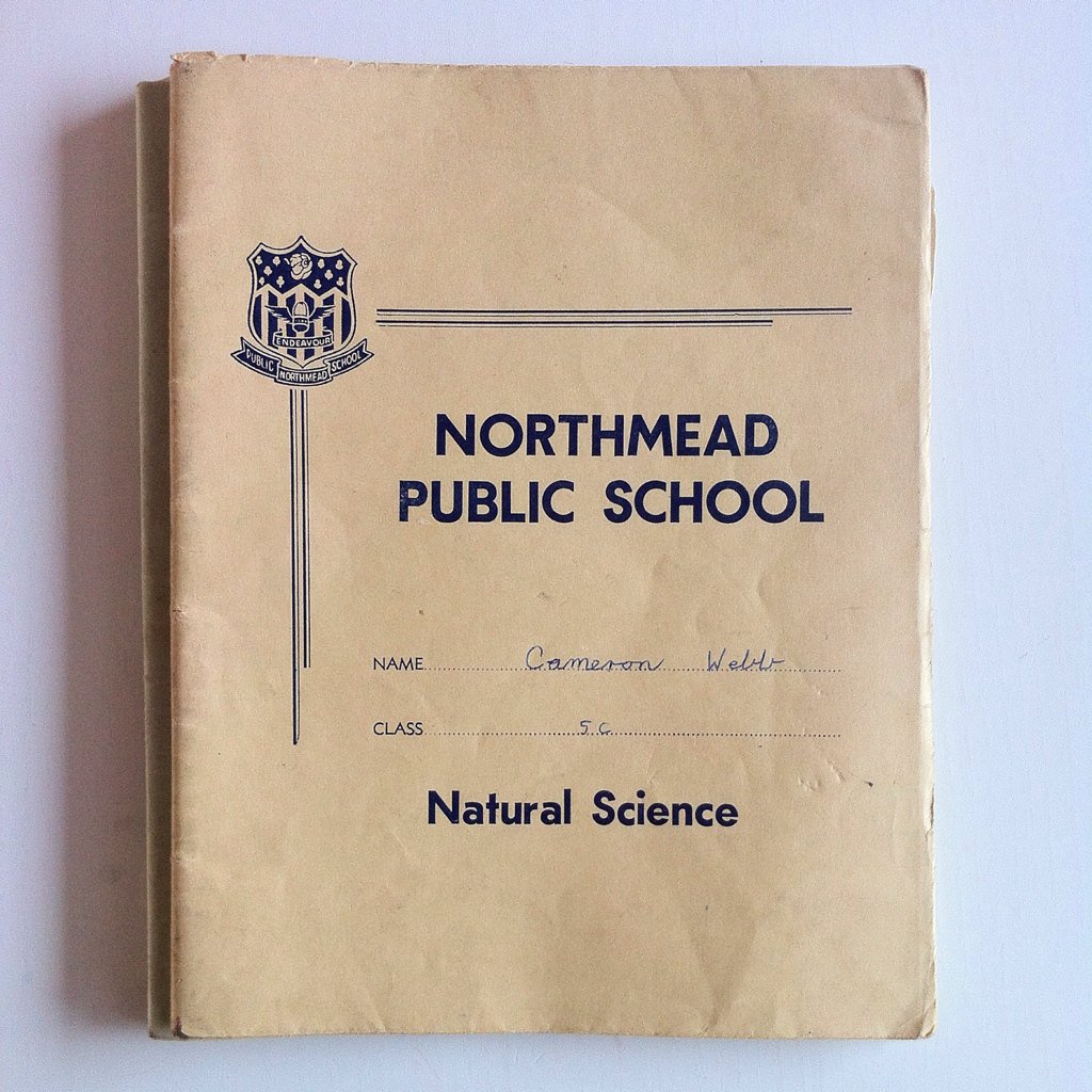 Mozziebites's tweet image. How about this? My &quot;Natural Sciences&quot; workbook from 1982! @realscientists  #GatewayToScience
