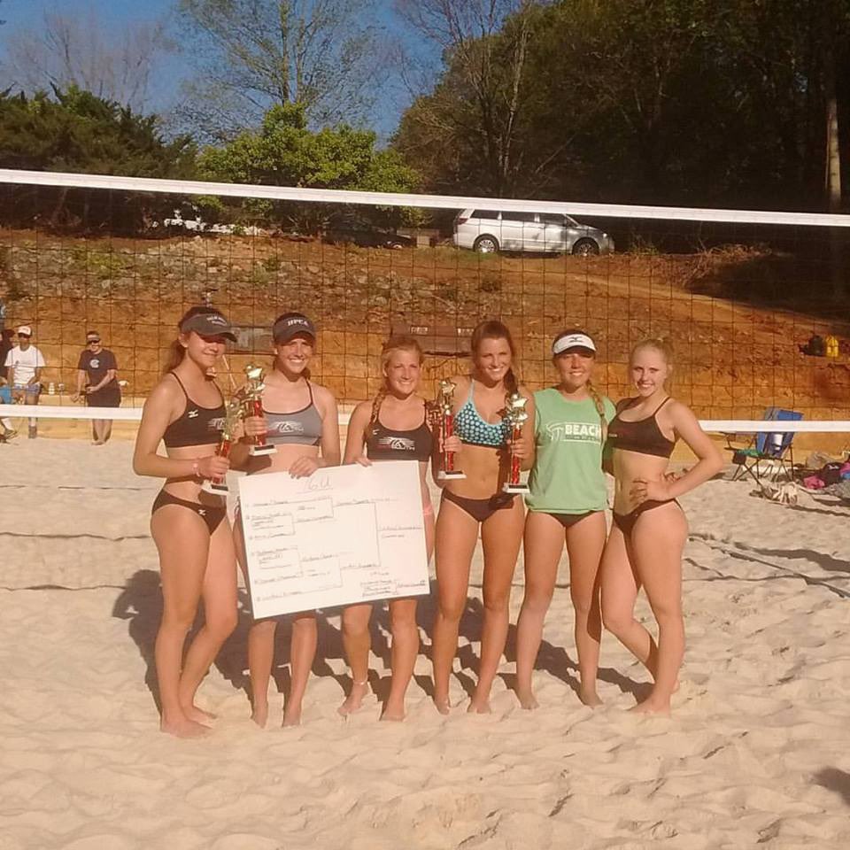 ncsandvb's tweet photo. Congrats to these winners in the April 16th tournament! 🏐 https://t.co/MlpTVei6Q7
