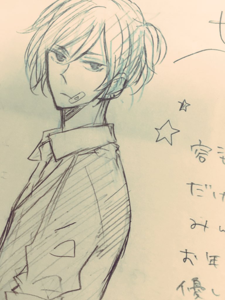 現在描いてる七海さんの3話目に出そうとした新キャラボツ案。どのキャラも3話目に馴染めなかった笑(°_°) 