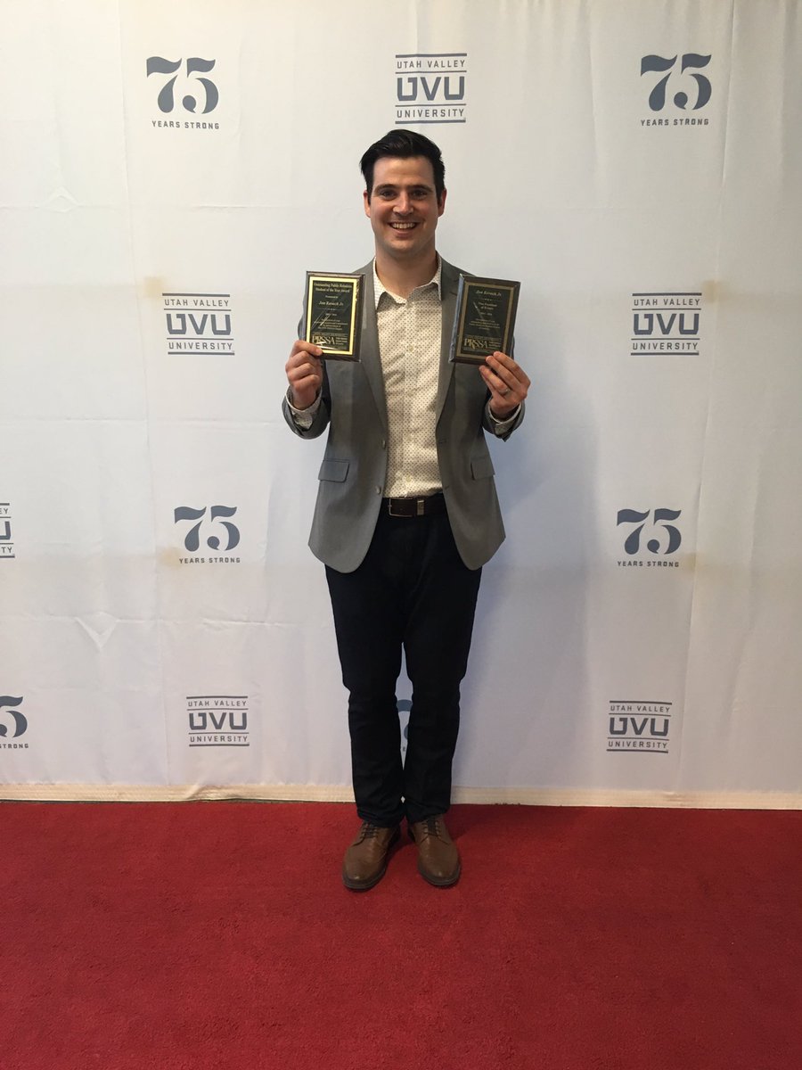 JonKovachjr's tweet photo. Thank you @UVUPRSSA for an amazing year of literal blood, sweat &amp; tears. I love you all! #uvuPRcrew #uvuallthatjazz https://t.co/gDH7nr9ZXs