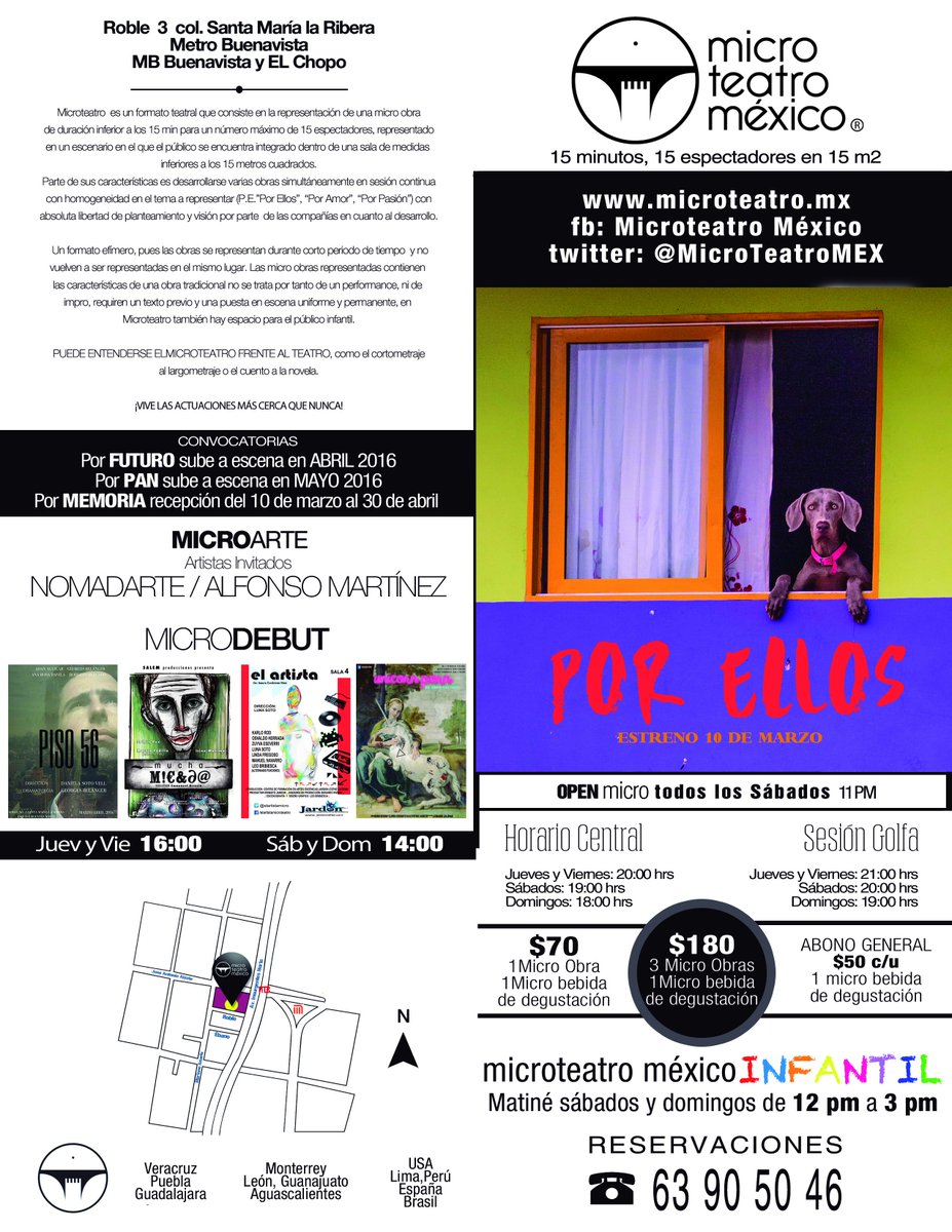 MicroTeatroMex's tweet photo. Mañana iniciamos el ultimo fin de semana de la temporada #PorEllos
¡Los esperamos! 
@4tetasy1funeral @MLQMTM1 https://t.co/fOLwB8FjQ8