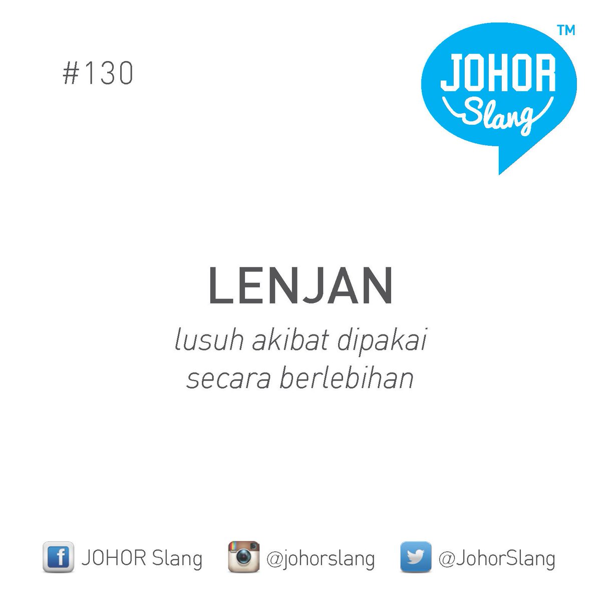 JohorSlang's tweet photo. #lenjan #menyanyah #johorslang #johor #bangsajohor #jdt https://t.co/FbIAeTwTcO