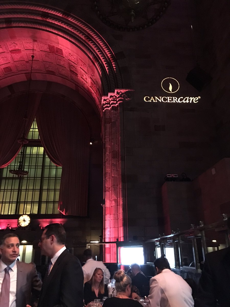 Had the privilege of attending the #cancercare charity gala tonight at #ciprianis. #supportcancerpatients