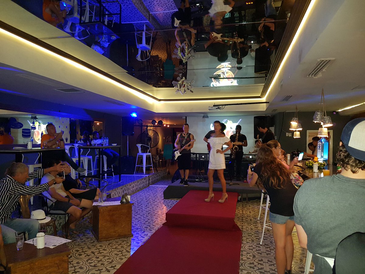 #SaltWednesday fashion show by local designer Dina Gaveera at La Culpa Gastro Cantina <a href="/SALTTequila/">SALT ™</a>