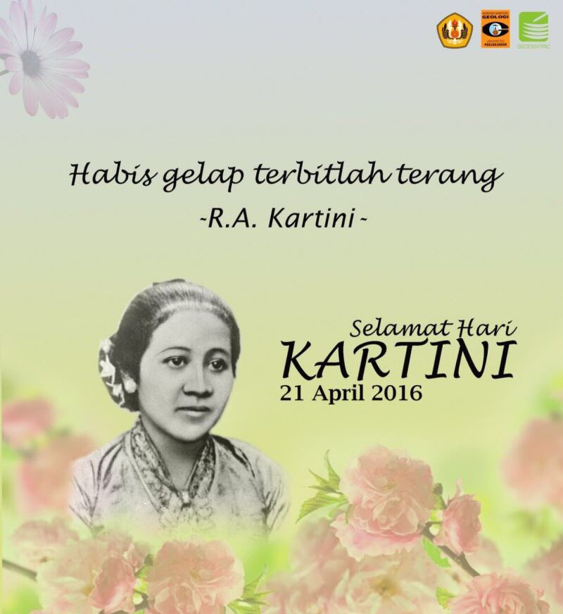 Mari rayakan hari kartini 21 April 2016 dgn kembali mengingat perjuangan beliau untuk emansipasi kaum wanita.