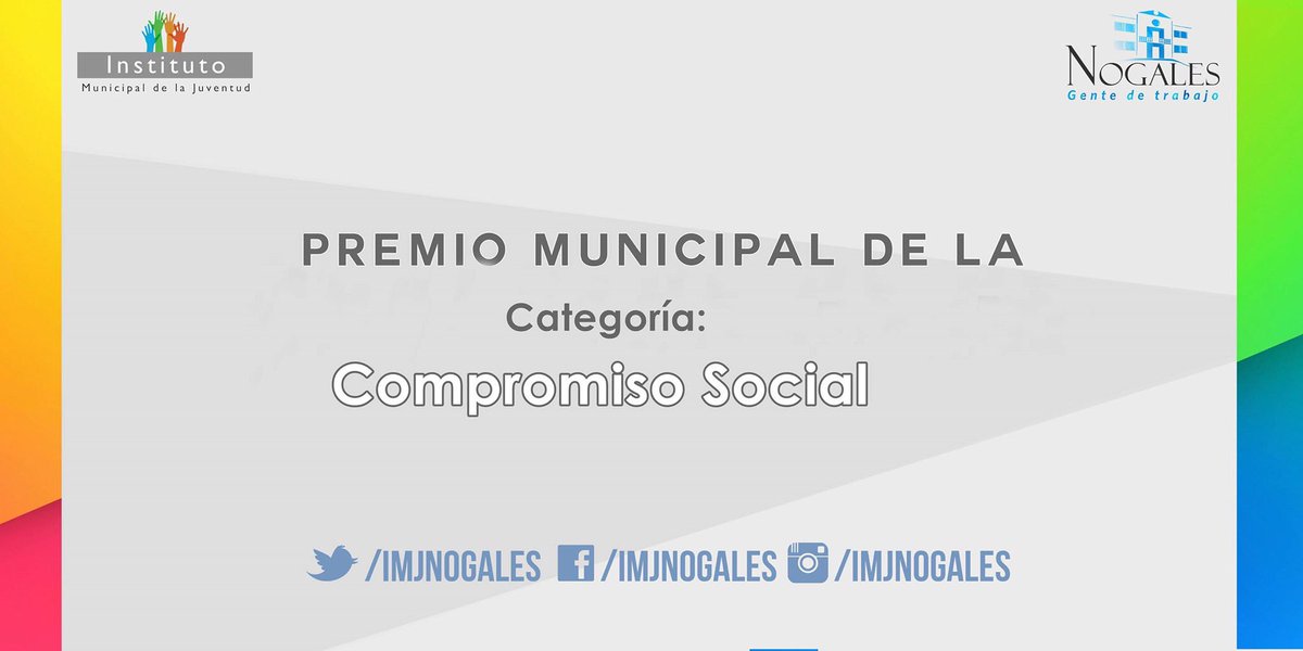 INJNogales's tweet photo. Te mencionamos 4 categorías en las que puedes participar en el Premio Municipal de la Juventud 2016. #PMJ2016 https://t.co/kJz5ybzpBe