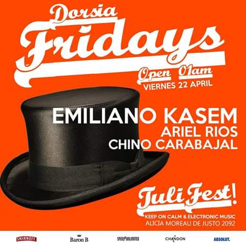 BARRIENTOSYANI5's tweet photo. VIERNES 22 DE ABRIL!!! #EMILIANOKASEM #Aririos #chinocarabajal https://t.co/9uIv1gqDQz