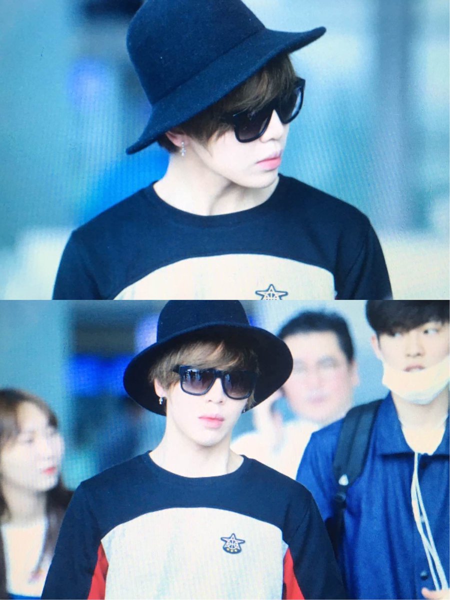 LH0718's tweet photo. 160421 ICN 출국 너무 멋이써ㅠㅠㅠ#휘 #梁辉 #휘 #투포게이 #24K https://t.co/0aEKQZnHFn
