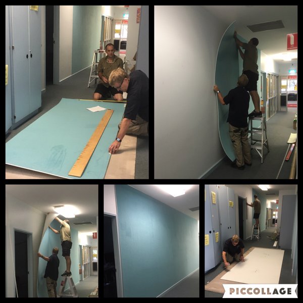 Just 1 of the Pinboards our team installed prior to back to school on Tuesday. Thanks <a href="/LansvalePS/">Lansvale PS</a> for posting pics