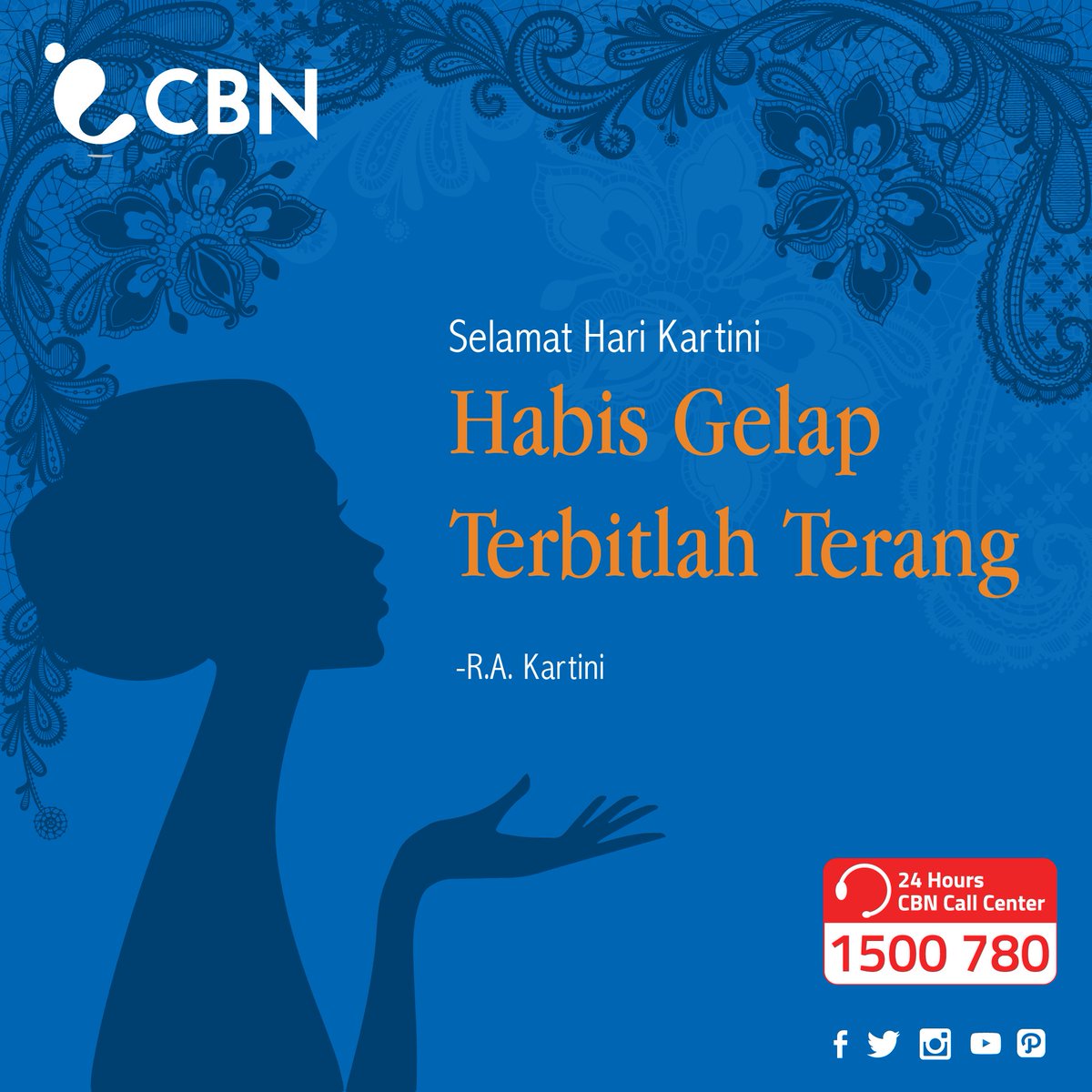 di_cbn's tweet photo. Selamat hari Kartini para wanita Indonesia!Semoga semangat Kartini sll mjd inspirasi kita #CBNinternet #Kartini https://t.co/cmS2nJDUeG
