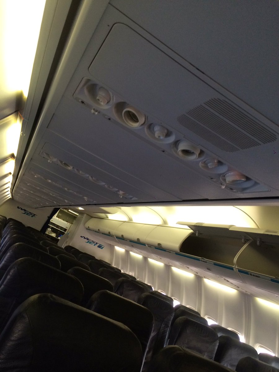 potvin's tweet image. Not a lot of people heading to Toronto on a Thursday morning