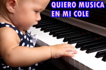QUIERO MÚSICA EN MI COLE!!! #NOALALOMCE