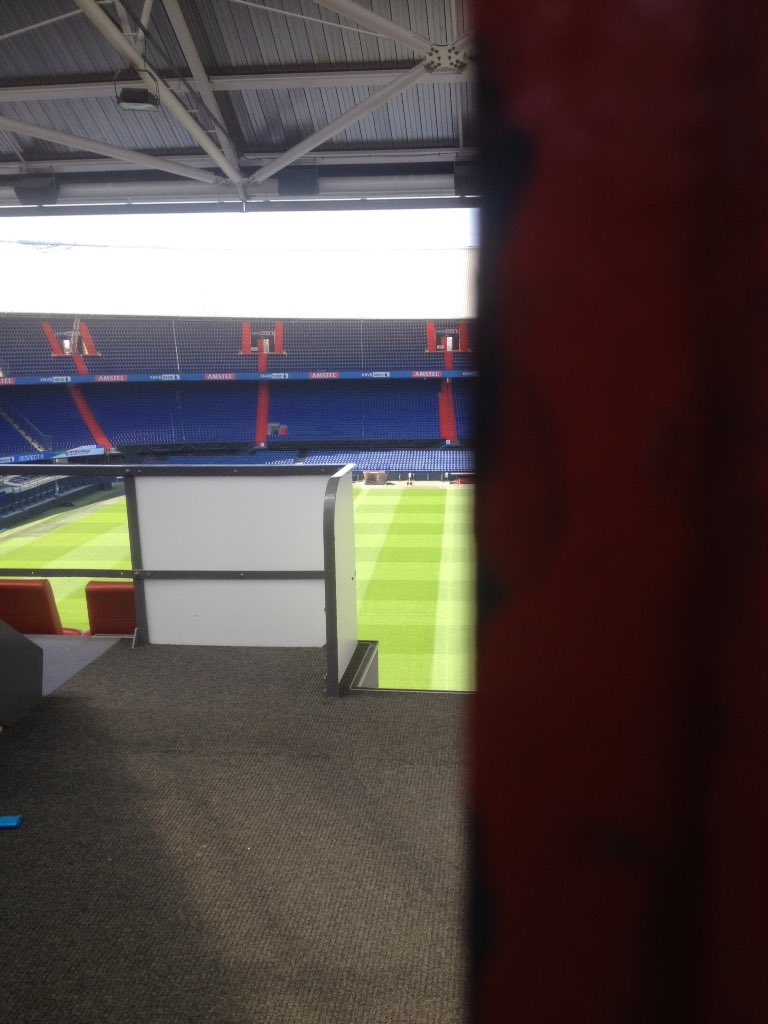Wow, lezing geven in de Kuip!
