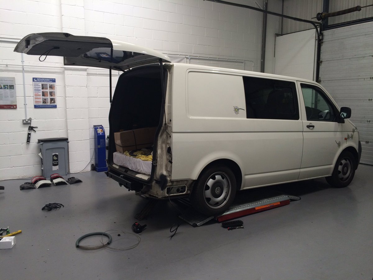 I'm at #westfaliauk today, drinking coffee and asking daft questions to be fair