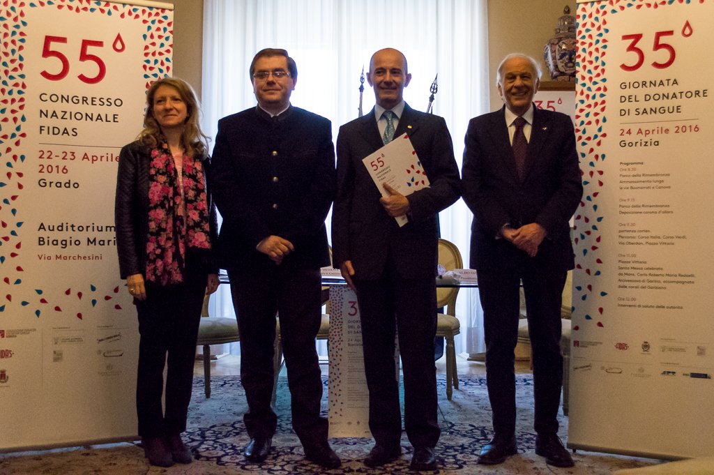 Presentato a Gorizia il 55° Congresso nazionale FIDAS bit.ly/1YIsKd7 #Congresso2016 #liberididonare