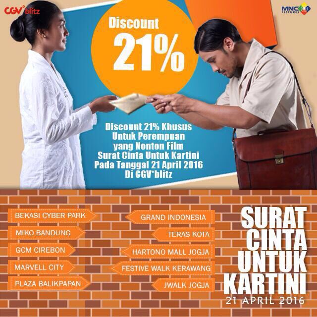 Nonton Film Surat Cinta Untuk Kartini - Kumpulan Surat Penting