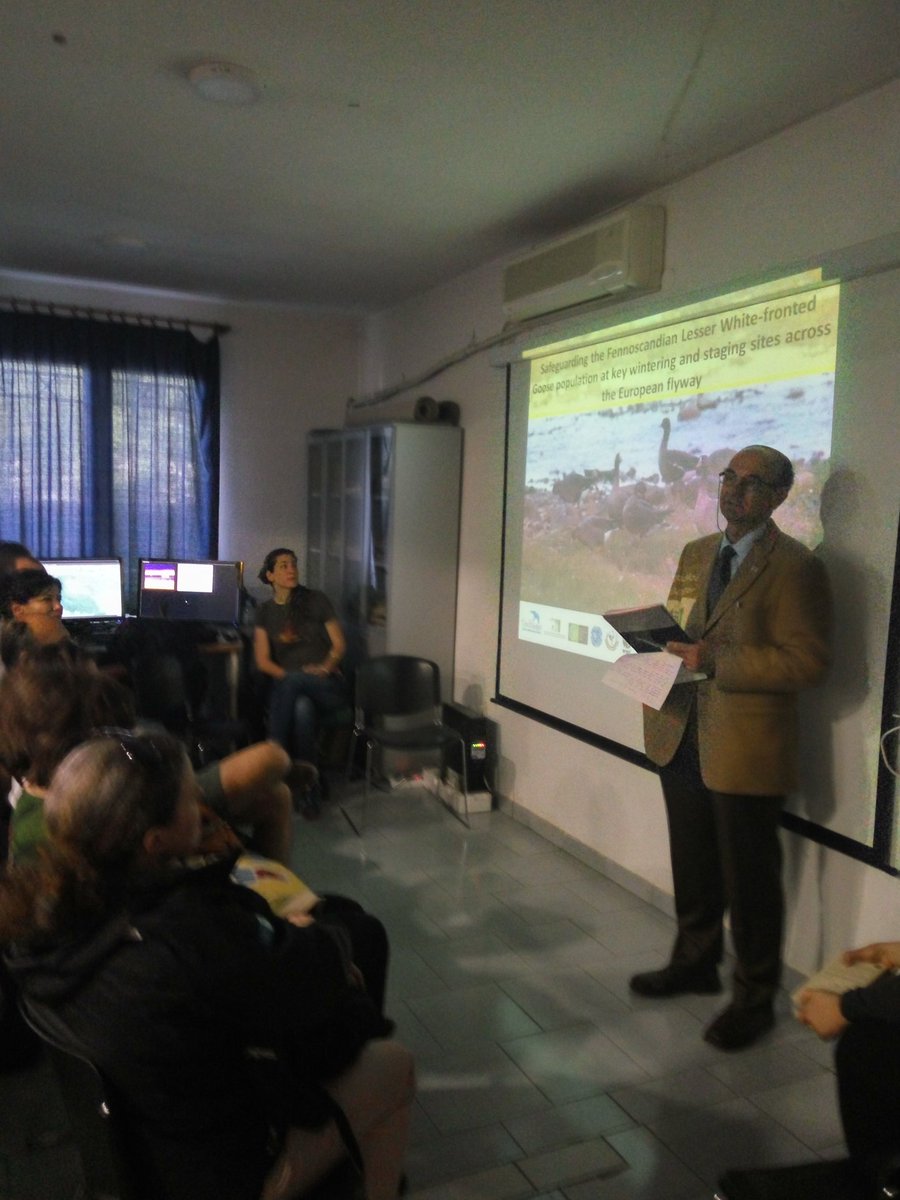 EliasDemianE's tweet image. LIFE Horizontal meeting at Lake Kerkini. Introduction by the President, Dr Parthenopoulos #neemo, #life_programme,