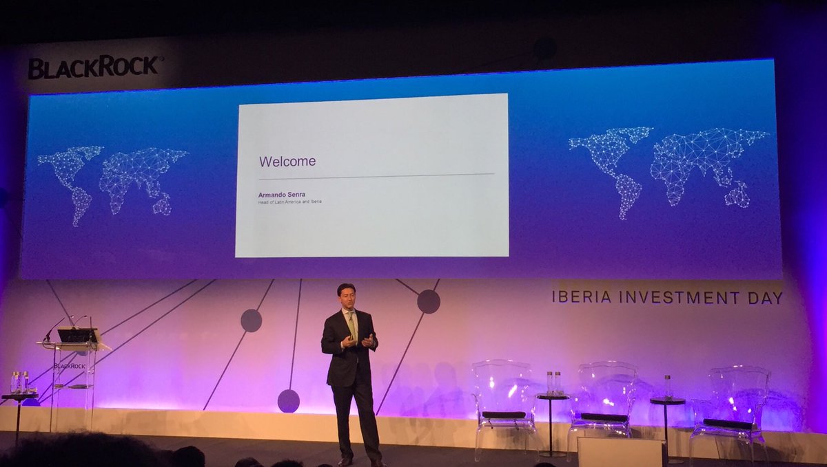 Comenzamos la jornada en el #iberiainvestmentday de <a href="/blackrock/">BlackRock</a>