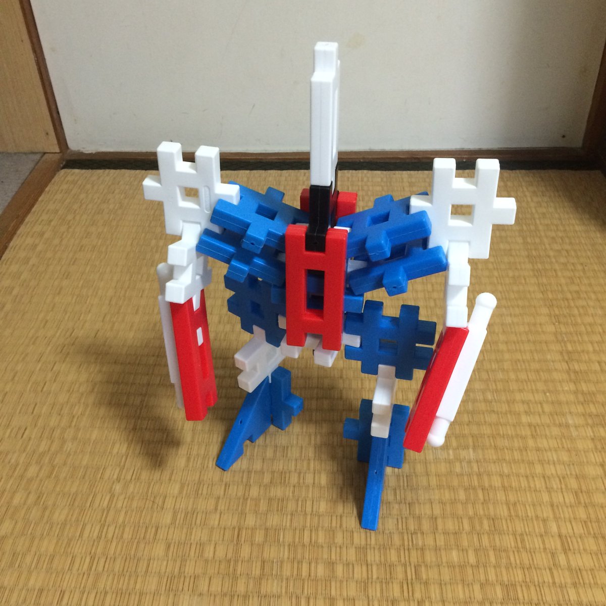 しいたけ ニューブロック 工具セットと乗り物セットで作れるもの 水中変形ロボット T Co Gssztw2in4 Twitter