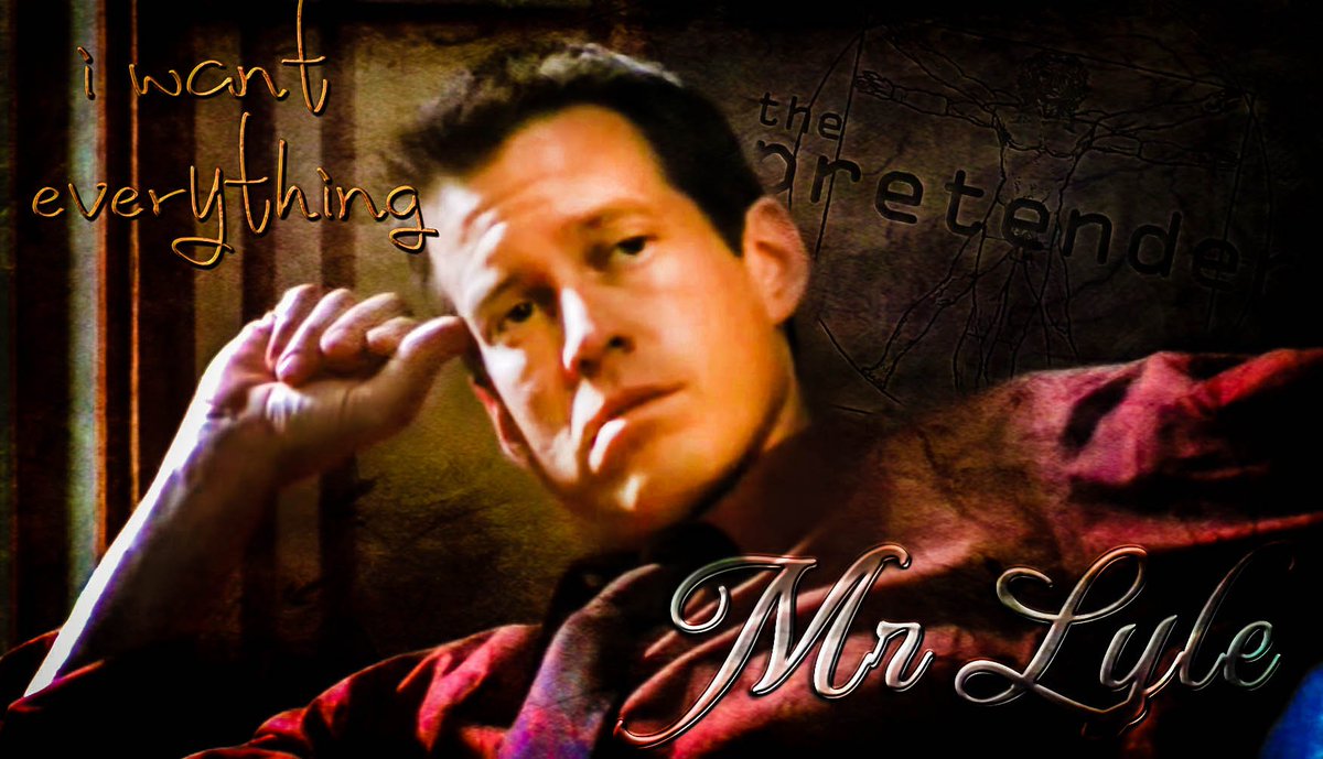 PretenderCentre's tweet photo. #MrLyle #thepretenderlives #goodtobebad #jamesdenton #MrLyle #thepretender #pretendercentre #fanart https://t.co/xPSYzII4mE