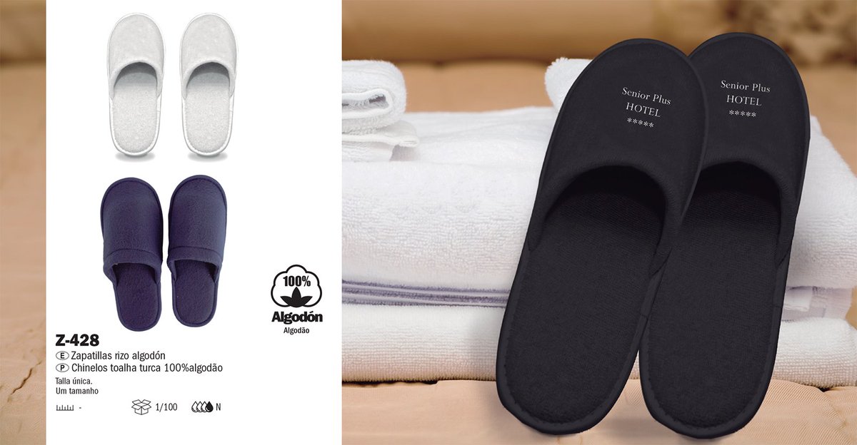 Z-428 Zapatillas Rizo Algodón cifra.es/index.php?rout… Talla única. 100% Algodón