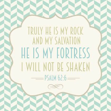 Truly He is my rock and salvation daisydevotions.wordpress.com/2016/04/21/tru…