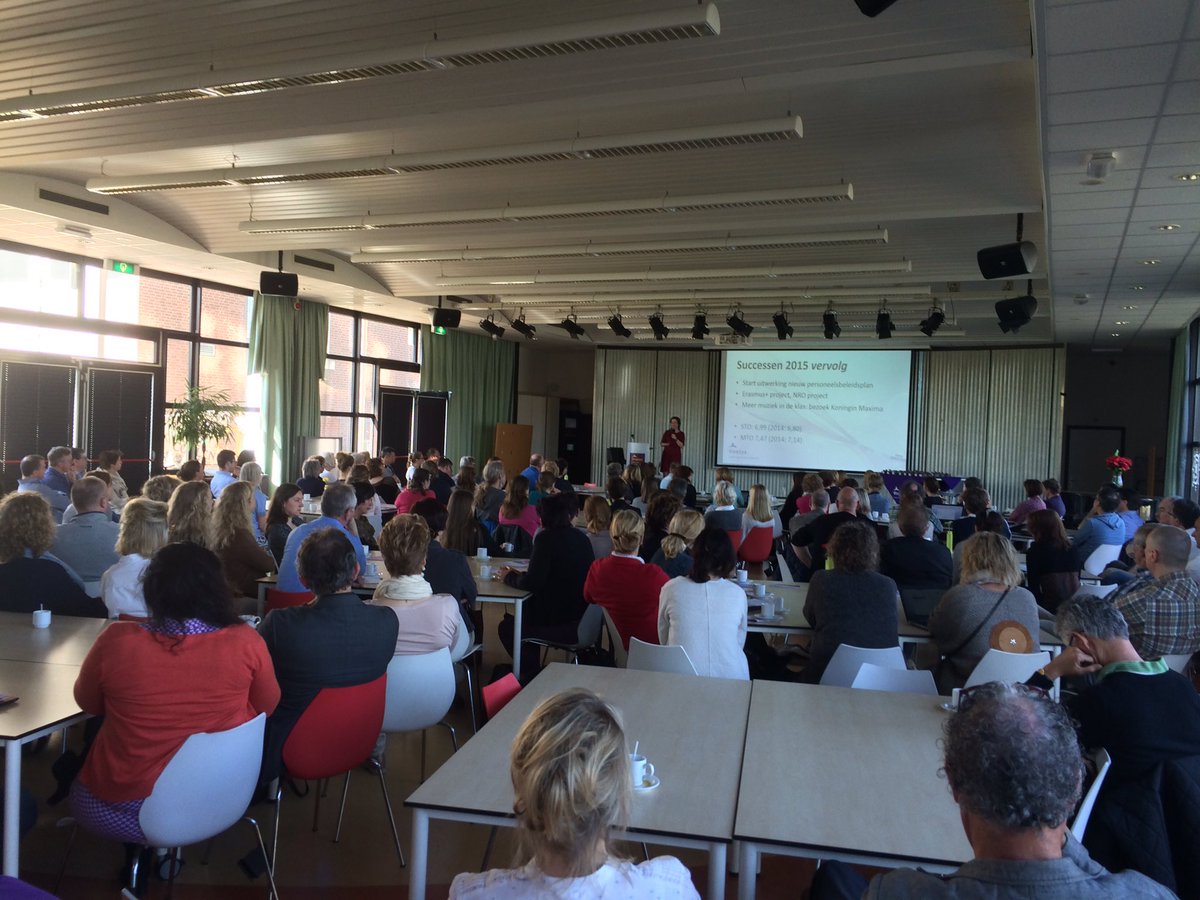 Met alle <a href="/fhke/">Elvis (EF_Dock)</a>-collega's prachtige Inspiratiedag. Astrid leidt ons door de successen van 2015 #trots @AVFontys