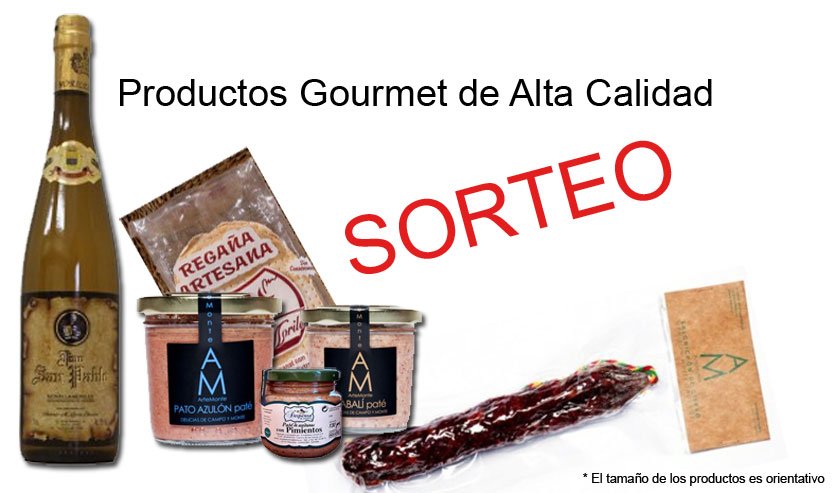 SORTEO!!!! 2 lotes de Productos Gourmet de la tienda andalusiangourmet.com Sólo inscríbete goo.gl/8ZTAMC