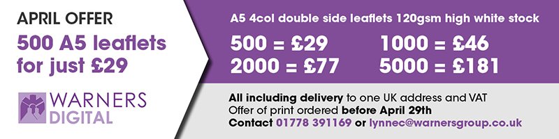 warnersdigital's tweet photo. April Offer - Don't miss out ! https://t.co/iOYRLUbU3c