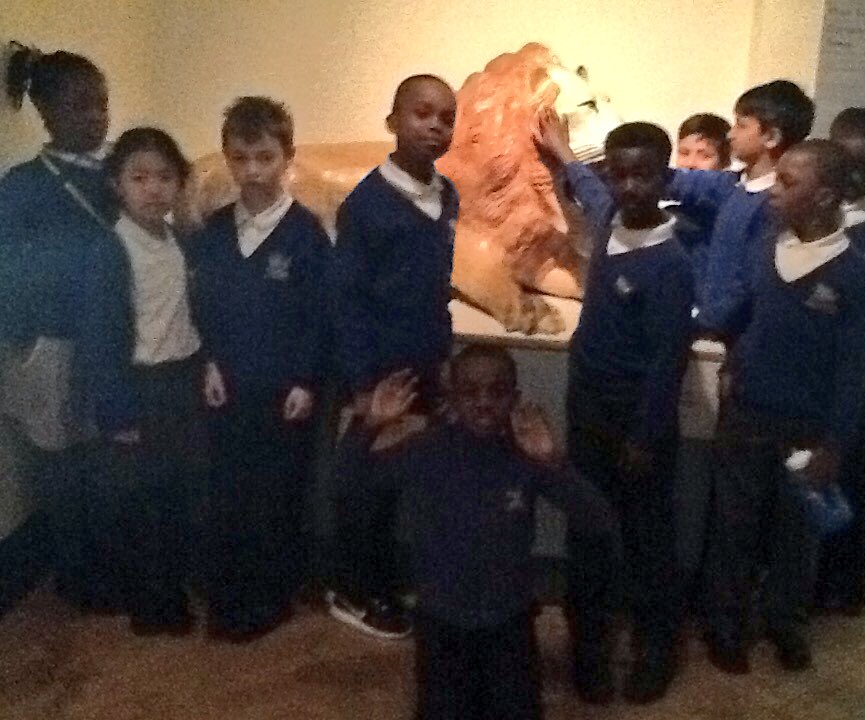 Acer class visited the <a href="/HornimanMuseum/">Horniman Museum and Gardens</a> yesterday, thank you for a great workshop on the Benin Bronzes! <a href="/foxfield/">FoxfieldPrimary</a>