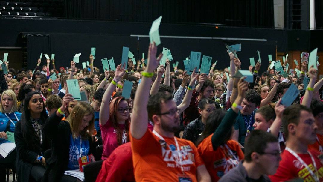 IndyStudents's tweet photo. Student newspapers are set to get an important boost from the NUS https://t.co/KYGloNCZe2 #Motion314 #NUSConference https://t.co/h8X4j9c1Op