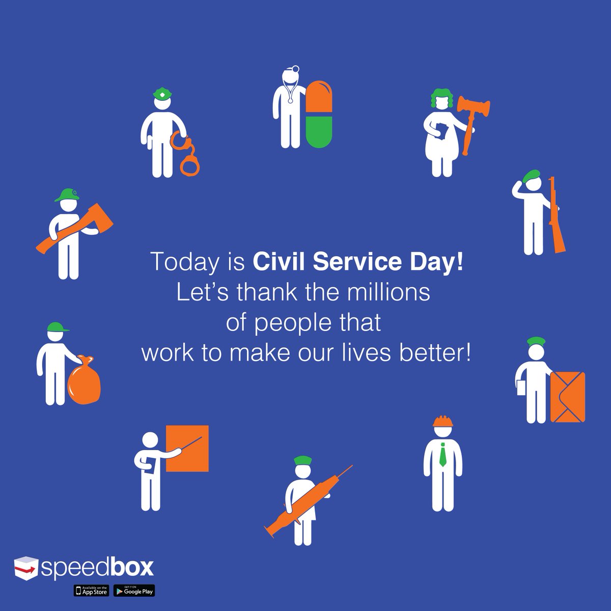 SpeedboxMaster's tweet photo. Happy National Civil Service Day!!
#NationalCivilServiceDay #Speedboxwishes #BabusOfIndia https://t.co/tcpH2bOoUQ